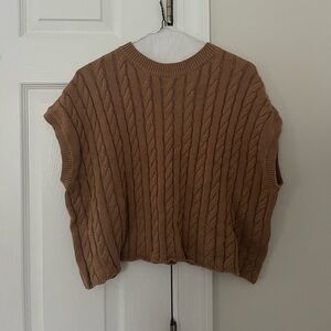 Olivaceous Sweater Vest Top
